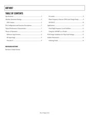 ADF4007BCP datasheet.datasheet_page 2