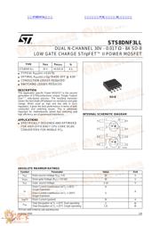 STS8DNF3LL datasheet.datasheet_page 1