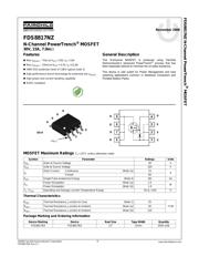 FDS8817NZ datasheet.datasheet_page 1