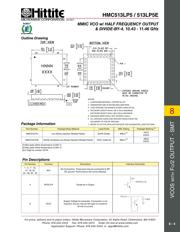 HMC513LP5E 数据规格书 6