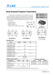MBT3904DW1T1 Datenblatt PDF