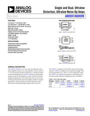 AD8597ARZ Datenblatt PDF