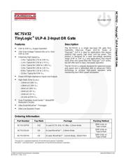 NC7SV32P5X datasheet.datasheet_page 1