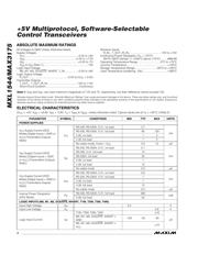 MXL1544CAI-T datasheet.datasheet_page 2