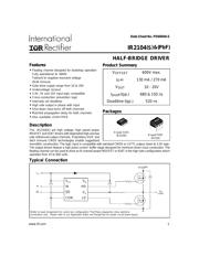 IR2104PBF 数据规格书 1