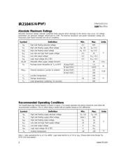 IR2104PBF datasheet.datasheet_page 2