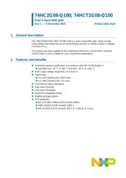 74HC2G08DP-Q100H datasheet.datasheet_page 2