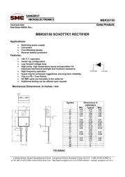 MBR20150 Datenblatt PDF
