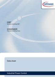 IHW40N60RFKSA1 datasheet.datasheet_page 1