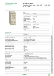 RSB1A160U7 datasheet.datasheet_page 1