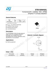 STB100NH02LT4 datasheet.datasheet_page 1