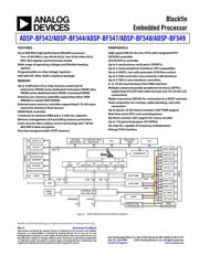 ADSP-BF547MBBCZ-5M 数据规格书 1