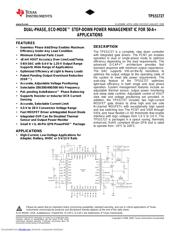 TPS51727 数据规格书 1