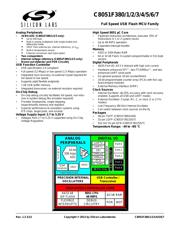 C8051F385-GQ 数据规格书 1
