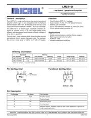 LMC7101AIM5 datasheet.datasheet_page 1