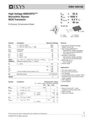 IXBH40N160 datasheet.datasheet_page 1