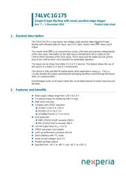 74LVC1G175GV,125 datasheet.datasheet_page 1