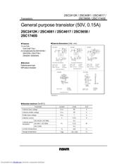 2SC4081 Datenblatt PDF
