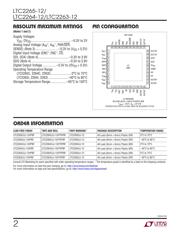 LTC2263CUJ-12#PBF datasheet.datasheet_page 2