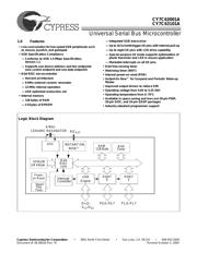 CY7C63101A datasheet.datasheet_page 1