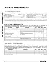 MAX2045 datasheet.datasheet_page 2