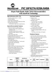 PIC16F628A datasheet.datasheet_page 3