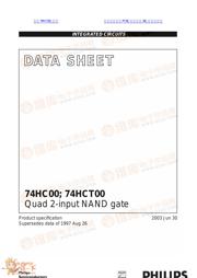 74HC00PW datasheet.datasheet_page 1