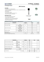 BC550C datasheet.datasheet_page 1