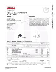 FCB11N60 datasheet.datasheet_page 1