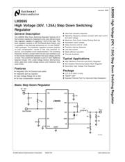 LM2695 数据规格书 1