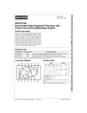 DM74LS74AN datasheet.datasheet_page 1