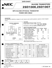 2SD1007 datasheet.datasheet_page 1