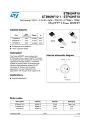 STB60NF10T4 datasheet.datasheet_page 1