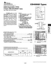 CD4086BM96G4 datasheet.datasheet_page 1