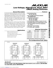 MAX4614 datasheet.datasheet_page 1