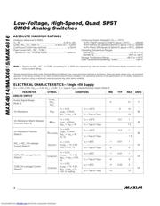 MAX4614 datasheet.datasheet_page 2