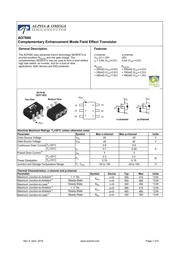 AO7600 datasheet.datasheet_page 1