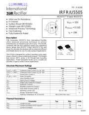 IRFU5505 datasheet.datasheet_page 1