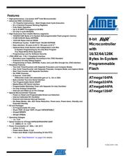 ATMEGA324PA-AU 数据规格书 1