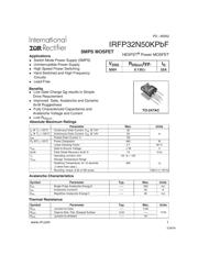 IRFP32N50KPBF datasheet.datasheet_page 1