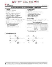 SN74LV125APWT datasheet.datasheet_page 1