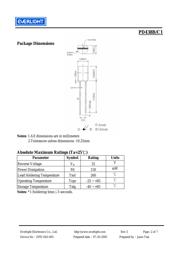 PD438B/C1 数据规格书 2