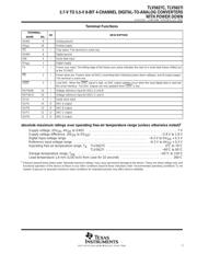 TLV5627IPWRG4 Datasheet PDF page 3