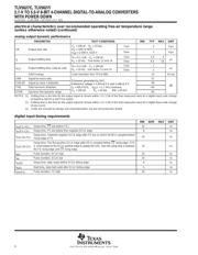 TLV5627IPWRG4 Datasheet PDF page 6