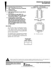 SN74AHCU04D datasheet.datasheet_page 1