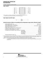 SN74AHCU04D datasheet.datasheet_page 2