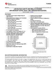 TCA6424ARSMR 数据规格书 1