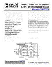 AD5324BRMZ-REEL7 Datenblatt PDF