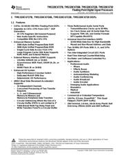 TMS320C6726B datasheet.datasheet_page 1