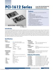 PCI-1612CU/9-AE 数据规格书 1